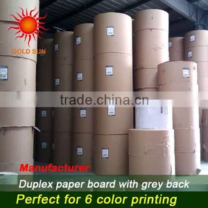 Clay Coated Grey Back Duplex Board Paper thumbnail-1
