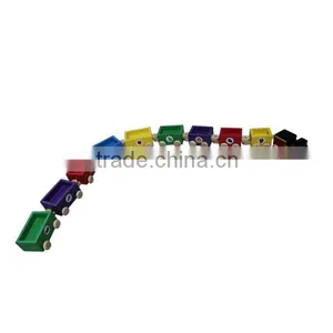 Multicolour Wooden Block Train for Kids thumbnail-1