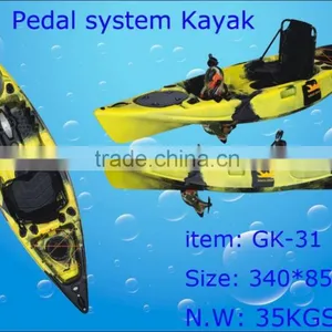 Athena Pedal Fishing Kayak From Gold Kayak thumbnail-1