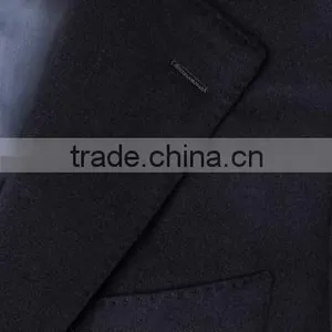 2014 New Style 100% Cashmere Classic Black Custom Winter Coats thumbnail-2