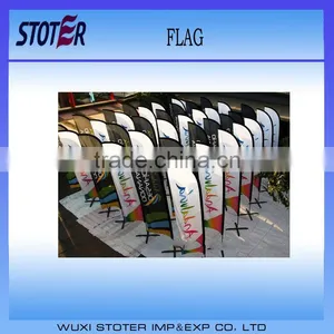 Custom Street Flag Advertisement Outdoor Decoration Outdoor Festival thumbnail-1