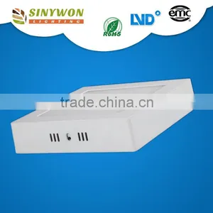Good Quality Indoor 6W 12W 18W LED Surface Mounted Ceiling Lights AC85V-265V Square LED Panel Lights thumbnail-1