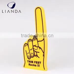 Fan's Cheering Foam Sponge Hand,foam Finger for Sale,promotional Oem Foam Hand thumbnail-2