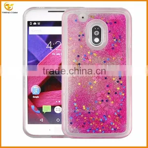 China Supplier Glitter Liquid Tpu Cover Case for Moto g4 thumbnail-4