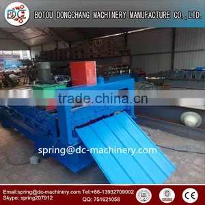 Color Steel Roofing Sheet Making Machine/galvanized Roofing Sheet Roll Forming Machine thumbnail-3