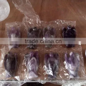 Best Quality All Colours Small Crystal Angel Carvings thumbnail-1