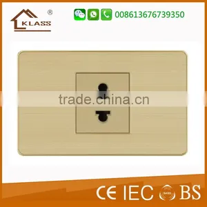 Alumiunm Material 2pin Multifunction Sockets, Universal Sockets for Gabon Market thumbnail-1