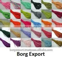 8mm Braided Leather Cords From BORG EXPORT /Genuine Leather / Braided Leather Cord 8 mm thumbnail-3