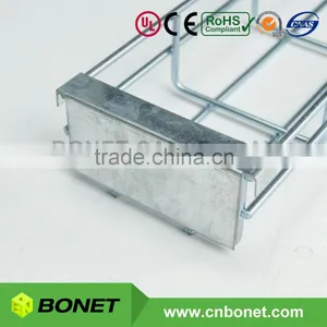 Wire Mesh Basket Cable Tray Termination End Cap thumbnail-2