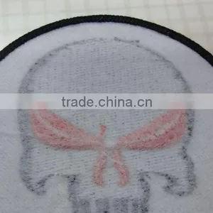Skull Embroidery Patches With Saw-on Backing thumbnail-3