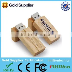 Eco-friendly Wood Stick Usb With 8gb thumbnail-1
