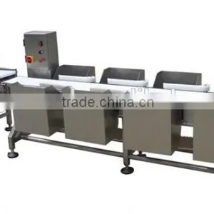 3-12 Level Weight Sorting Machine, Check Weigher to Sort and Weigh Chicken Breast Fillets. Ranging From 5g to 1500g. thumbnail-1