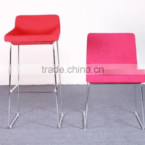 Modern Construction Aluminium Bar Stool High Chair thumbnail-1