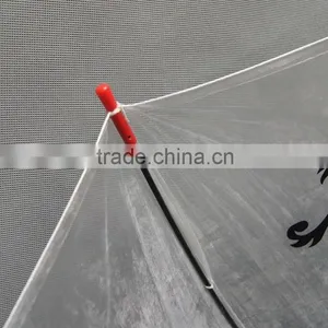 High Quality Straight Transparent Umbrella Kids Promational Umbrella thumbnail-2