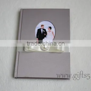 Personalized Wedding Guest Book Wiht Photo Frame thumbnail-1