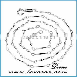 New Coming Fashion Women 925 Sterling Silver Chain for Necklace thumbnail-5