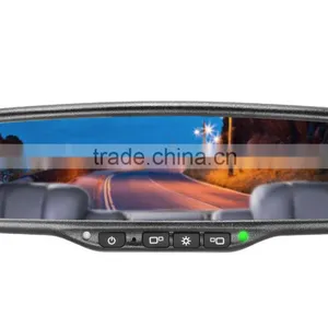 Dual 4.3 Inch Screen Car Rearview Mirror Monitor With Reverse Camera thumbnail-4