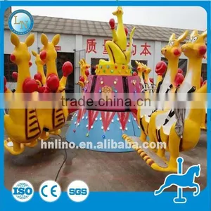 Outdoor Playground Kids Games Kangaroo Ride for Sale!!! Amusement Park Jumping Kangaroo Ride for Kids thumbnail-2