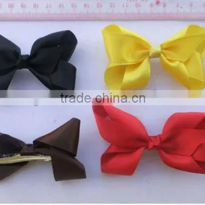 Beautiful Kid's Ribbon Bow Hair Clips thumbnail-1