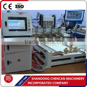 2016 Hot Sale Fast Speed High Precision Cheap Price 3.5KW Spindle 3d Cnc Wood Carving Machine thumbnail-1