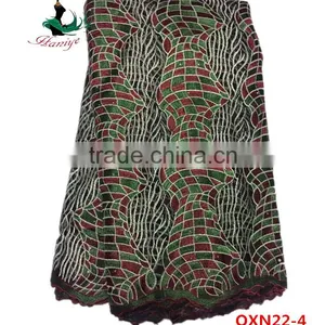 QXN22 Trade Assurance Tulle Lace Fabric for Lady thumbnail-4
