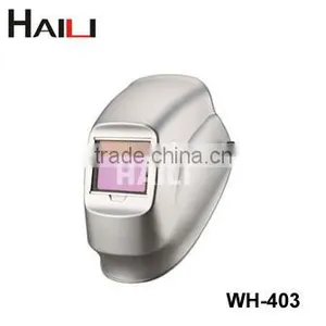 Silver Auto Darkening Solar Power Welding Helmet(WH-403) thumbnail-1