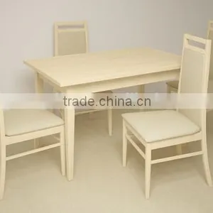 Wholesale Cheap Square Top Wooden Fast Food Restaurant Table and Chair thumbnail-4