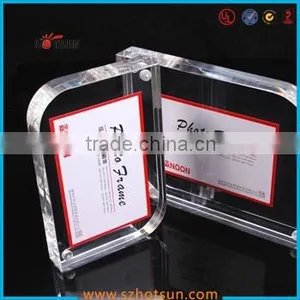 2016 Acrylic Wholesale Photo Frame High Quality Acrylic Magnetic Photo Frame thumbnail-2