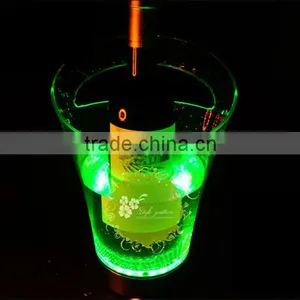Multi Color Rechargeable Led Ice Bucket, Color Changing Led Lighted Champagne Bucket thumbnail-2