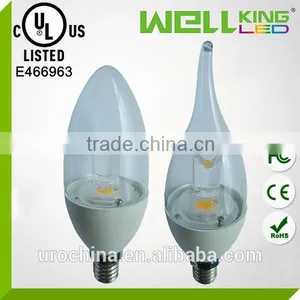Hot Sell CUL Approved 3w 5w E12 E14 Led Candle Lamp thumbnail-3