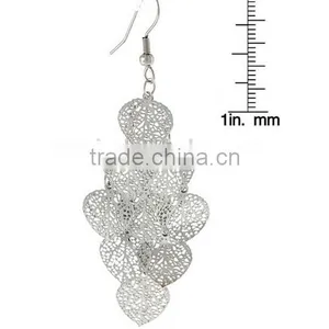 Stainless Steel Women's New Style Teardrop Dangle Fashion Earrings thumbnail-2