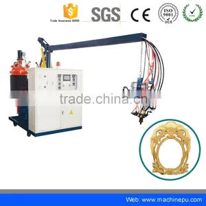 Low Pressure Polyurethane PU Key Chain Foaming Injection Machine thumbnail-2