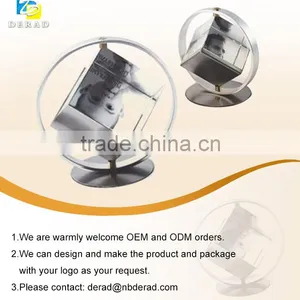 Crystal Photo Frame Revolving Aluminum Picture Frame thumbnail-2