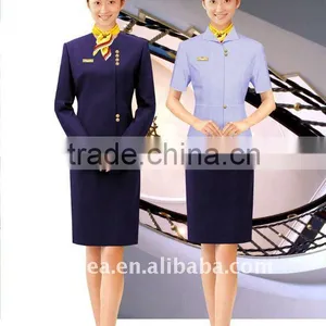 Stewardess Airline Uniform for Stewardess(AL-015) thumbnail-1