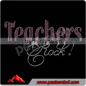 2014 New Motif Teachers Rock Rhinestone Studs for Apparels thumbnail-1