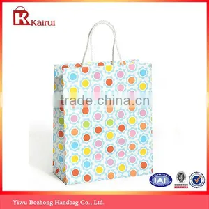 Fully Stocked Factory Supply Printed Kraft Paper Bag thumbnail-2