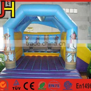 Wholesale Pirate Boat Inflatable Jumping Bouncer Slide Combo thumbnail-1