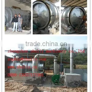 Catalytic Cracking-condensing Waste Tyre Machine(0086-13837171981) thumbnail-1