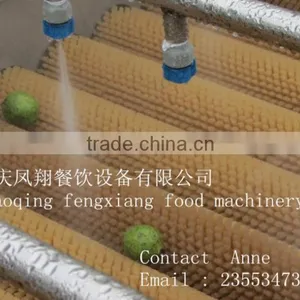 Washer Type Carrot / Watermelon / Cucumber / Peach / Peppers Washing Machine With Spray Wash thumbnail-3
