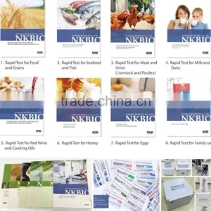 Melamine Residue Rapid Test Kit for Milk (Milk Melamine Testing Strip) thumbnail-5