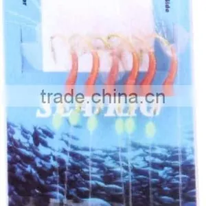 Thin Body Plastic Lures Fishing Lures Sabiki Lure Sea Rig thumbnail-1