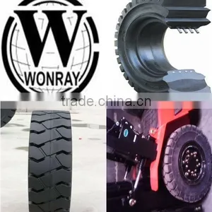 8.25-20 Solid Tire, Solid Rubber Tires for Trailers, Scrap Tire thumbnail-1