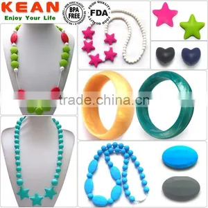 Wholesales Baby Teething Necklace and Pendant Natural Shark Teeth thumbnail-3
