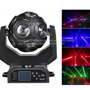 Sharpy Moving Head LED Football Beam 9 штук 10 Вт Magic Ball Stage DJ Light thumbnail-3