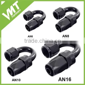 180 Degree Racing Reusable Swivel Hose End Fitting Auto Body Parts thumbnail-2