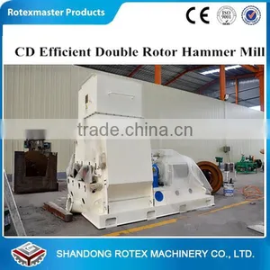 China Efficient 6-10t/h Double Rotor Hammer Mill/Feed Mill thumbnail-3