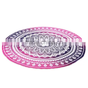 1PC Printed Compressed Mat Camping Microfiber Fabric Portable Lightweight Swimming Pad Mat Cushion thumbnail-1