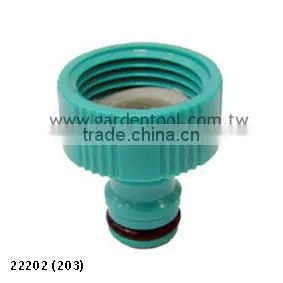 3/4" Plastic Female Hose Connector Garden Tap Adaptor thumbnail-1