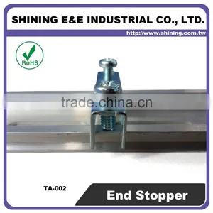 TA-002 For Fuse Holder Steel Double Dead Rail Stopper End Clamp thumbnail-3