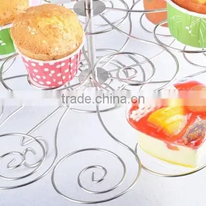 4-tire Solid Metal Display Stand for Wedding Cake thumbnail-3